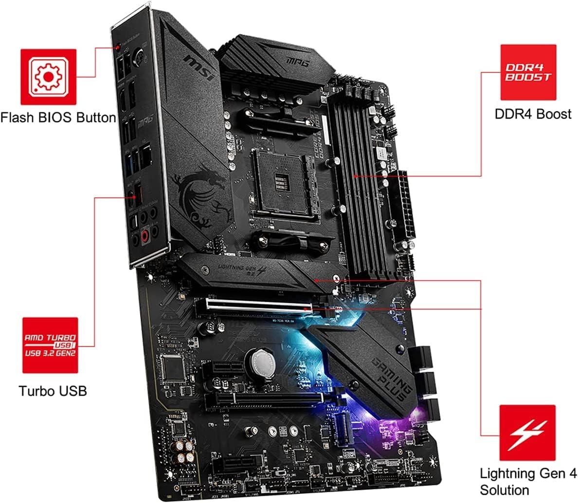 ⭐️未使用 5700x B550M 自作pc DDR4 CPU Ryzen 最初のASROCKから先に