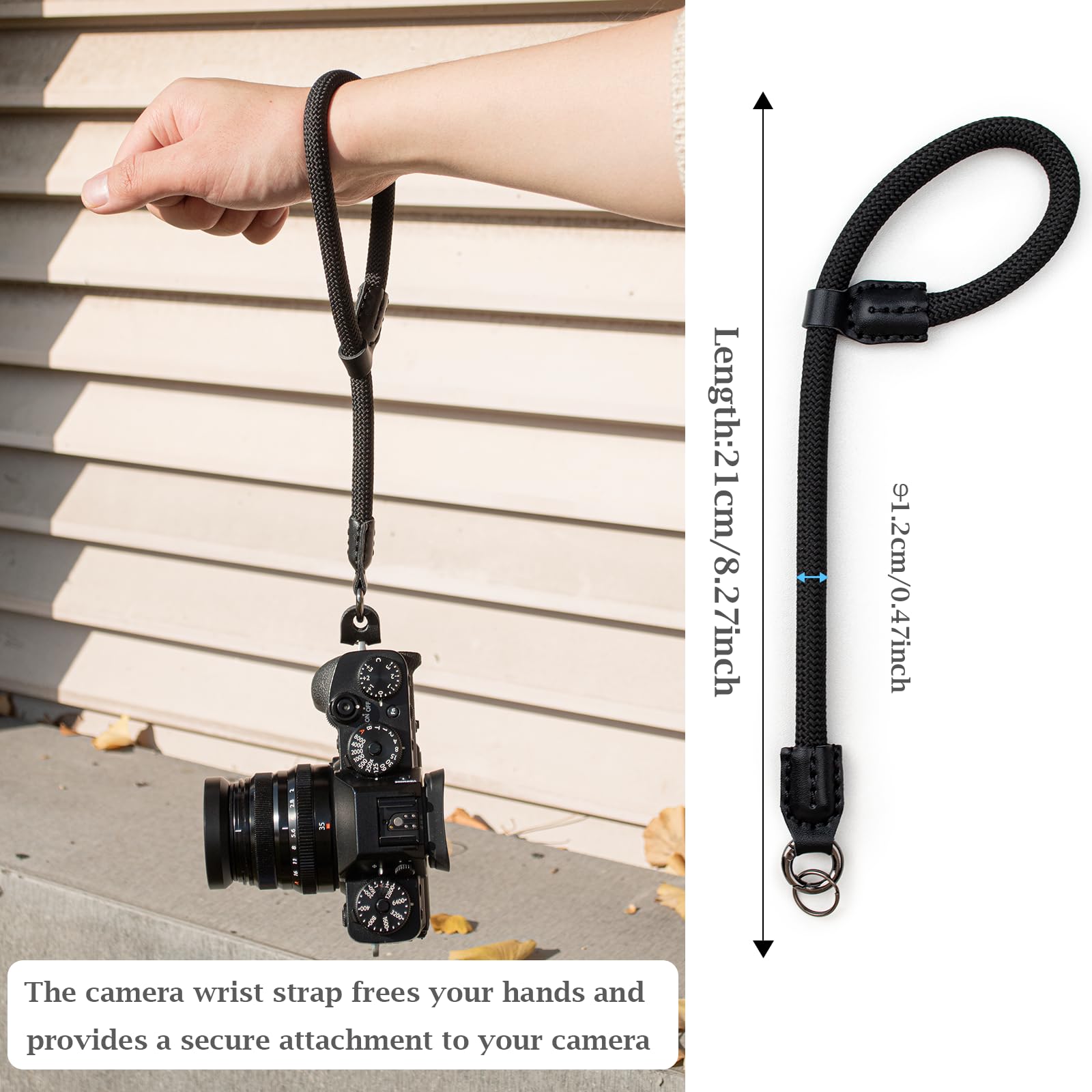 Amazon.com: VOVMOEYA Rope Camera Wrist Strap,Camera Hand Strap