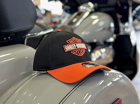 Harley-Davidson Colorblocked Logo Mesh Fitted Cap - 99447-16VM (US