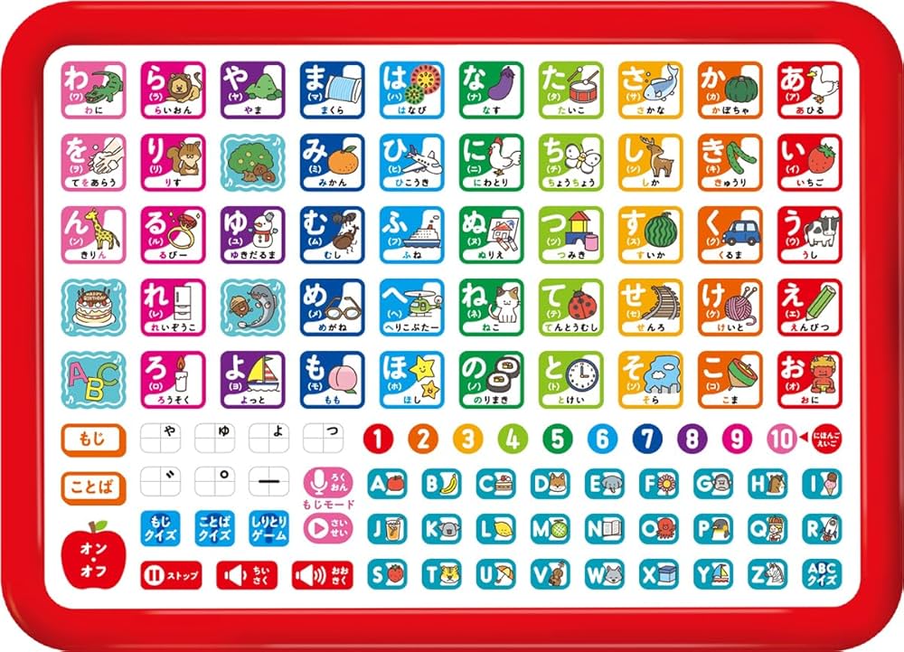 Amazon.co.jp: あいうえおABCタブレット 特別限定(おためしワークつき
