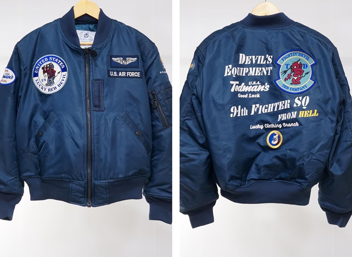 Amazon | [テッドマン] U.S. AIR FORCE MA-1 フライトジャケット