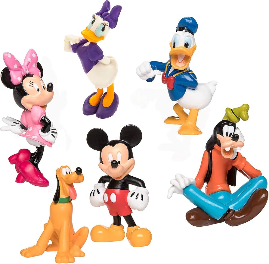 Amazon.com: Disney Mickey Mouse Clubhouse 6 Figure Play Set : Toys