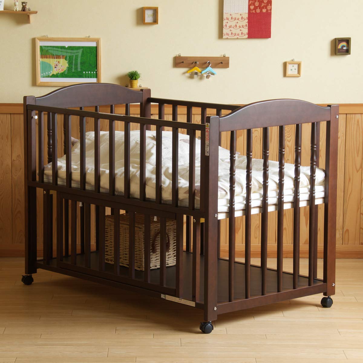 Amazon.co.jp: 日本製 「ベビーベッド エリーゼ【B品】」 ベビーベット