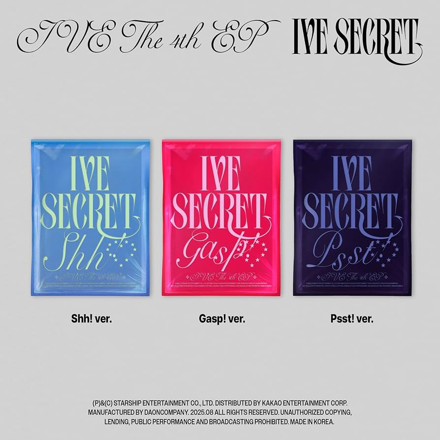 Amazon.co.jp: 【正規輸入盤】IVE [IVE SECRET]（韓国盤）: ミュージック