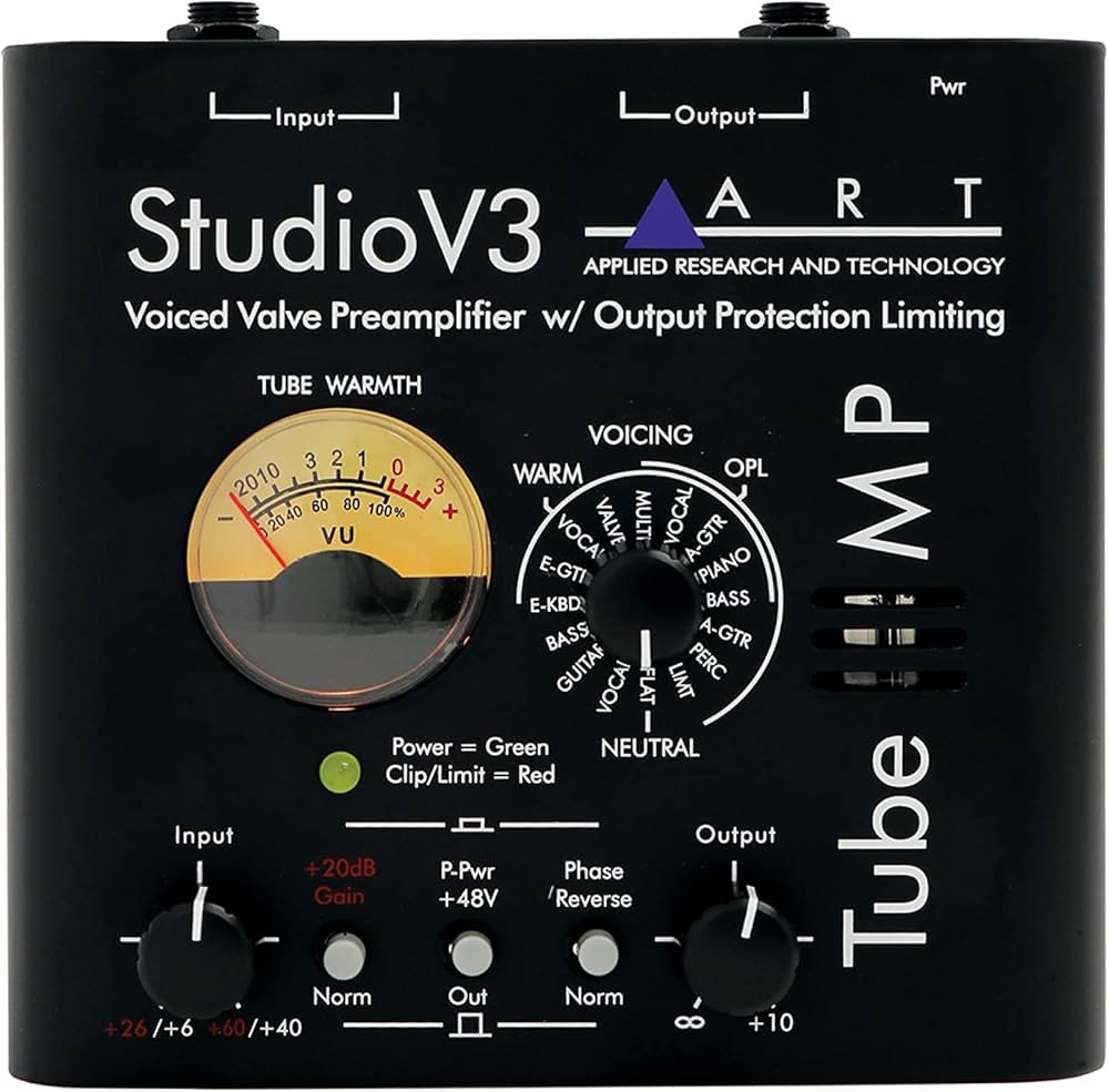 Amazon.co.jp: ART TUBE MP STUDIO V3 チューブプリアンプ 正規輸入品