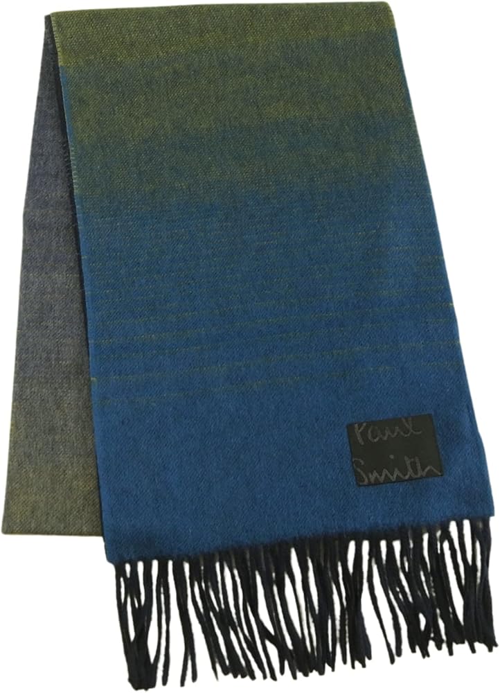 Amazon | [ポールスミス] マフラー カシミヤ メンズ グラデーション