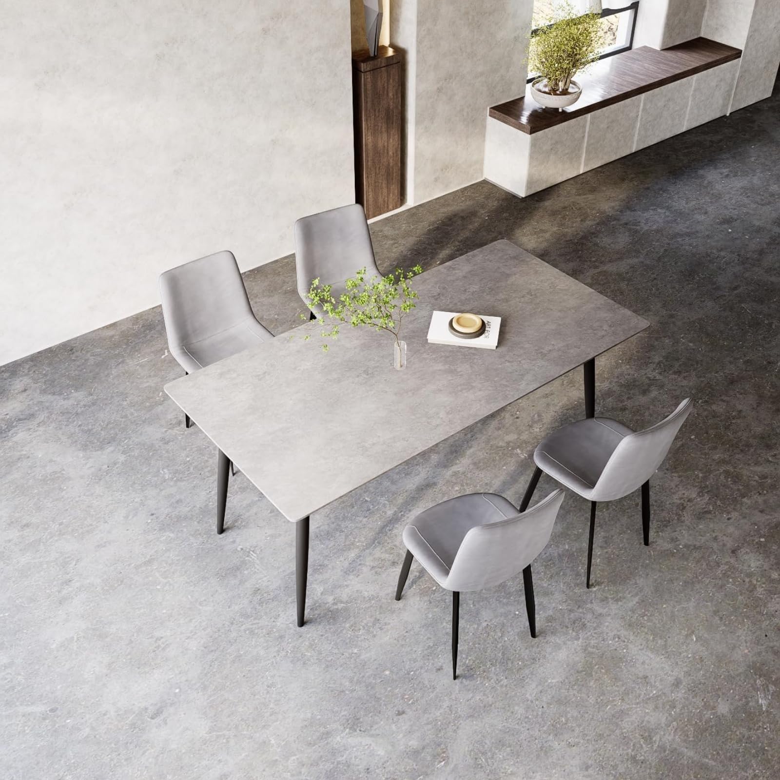Amazon｜MUTUKI ダイニングテーブル セラミック天板 dining table 食卓