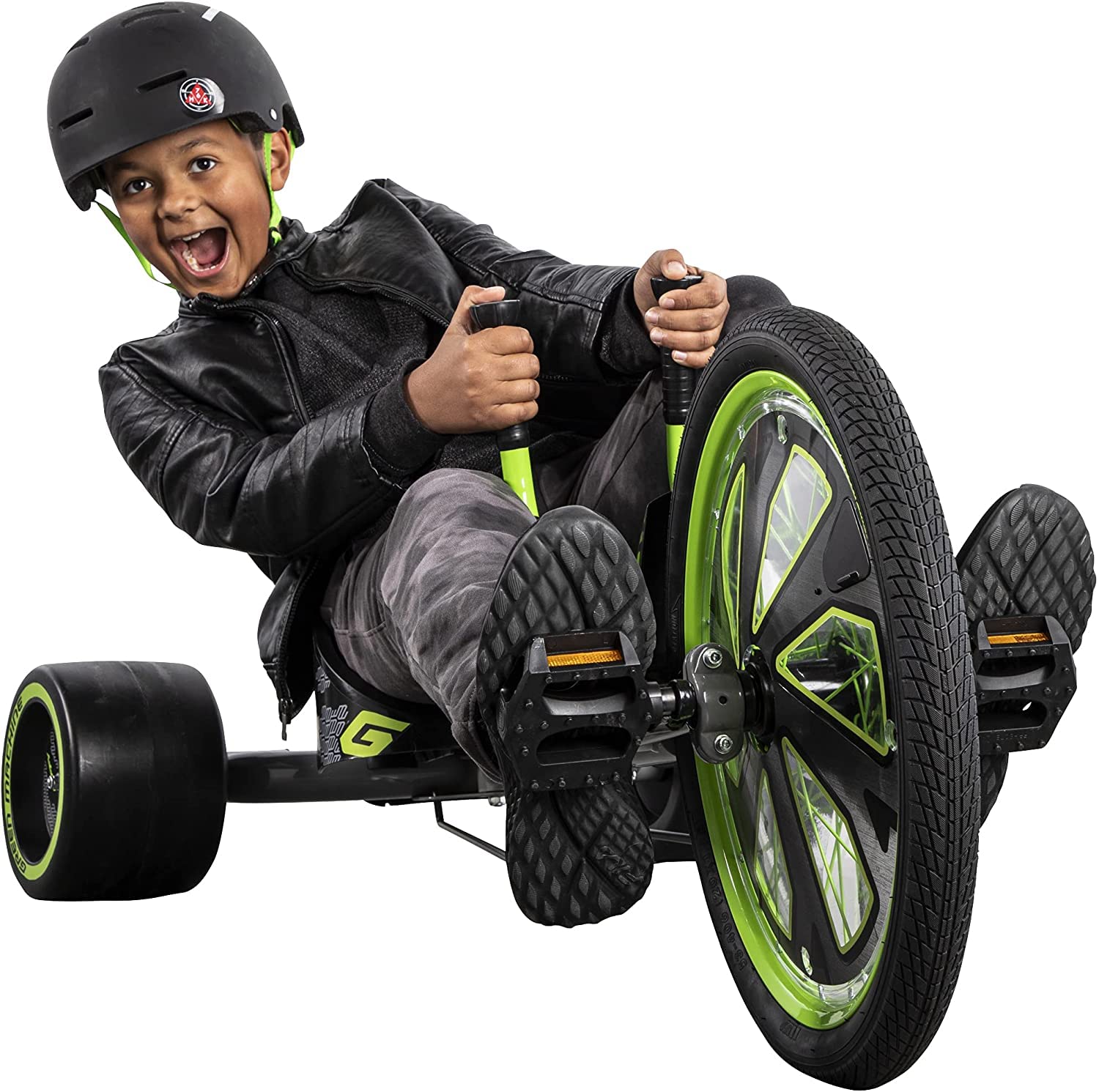 Amazon.co.jp: Huffy Green Machine 20インチ ドリフトトライク 子供用