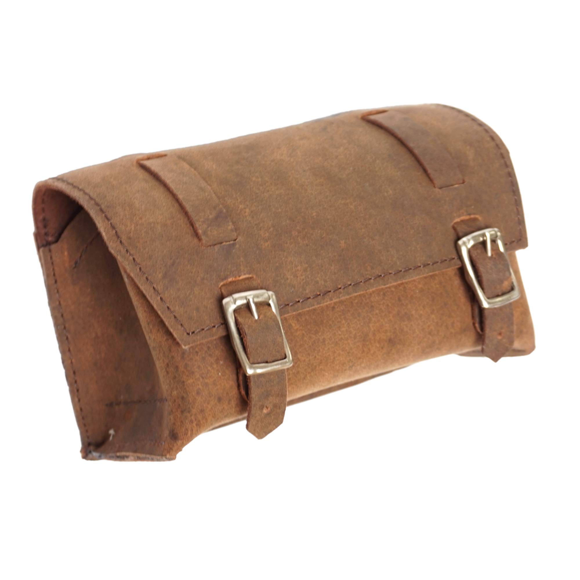 Amazon | BROMPTON ブロンプトン用 小型 本革 フロントバッグ/レトロ