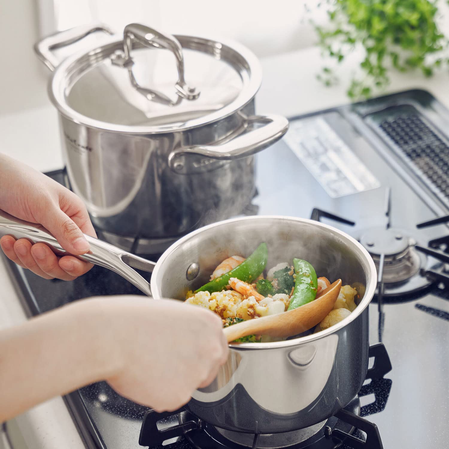 Amazon.co.jp: Vita Craft ビタクラフト Nシリーズ 片手鍋 IH 対応