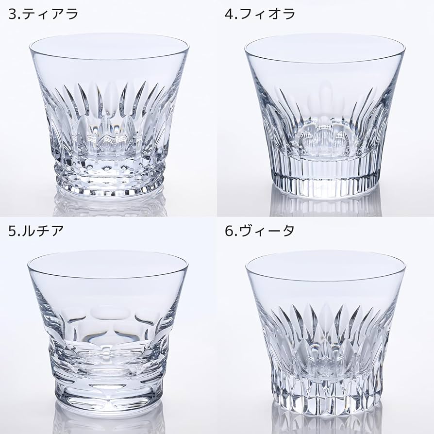 Baccarat クリスタルロックグラス 6個セット 【公式通販】