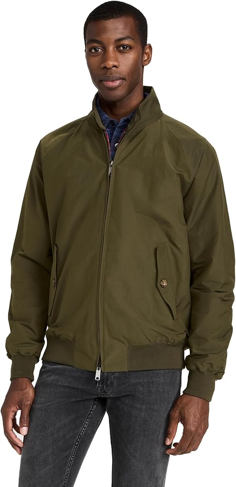 Baracuta Men's G9 Original Jacket, Beech, XXS at Amazon Men's