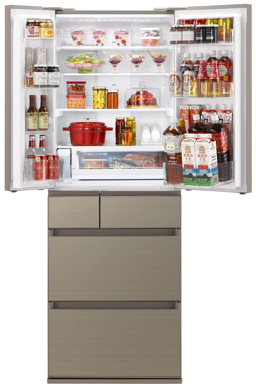 Amazon.co.jp: パナソニック 冷蔵庫 6ドア 500L パーシャル搭載