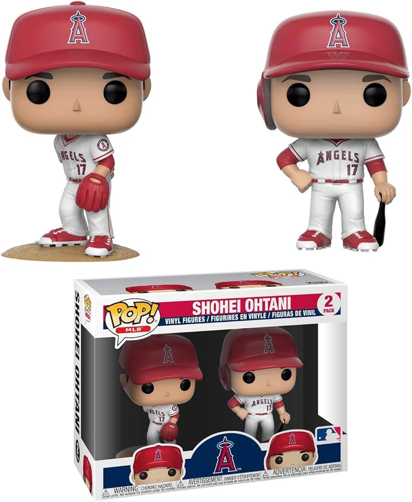 Amazon.com: FUNKO POP! MLB: Angels - Shohei Ohtani (2-Pack