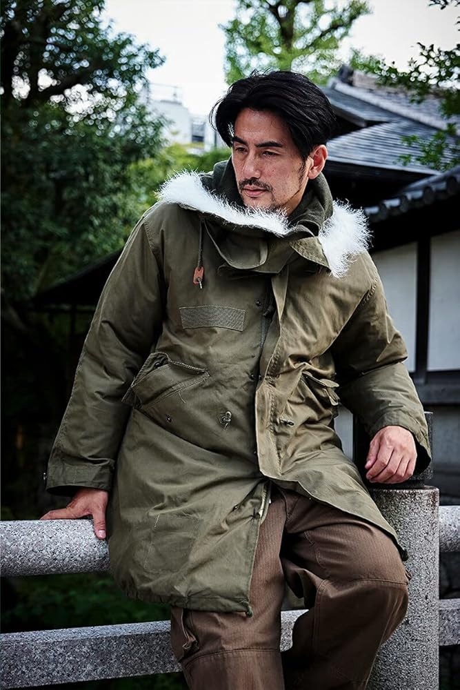 Amazon.co.jp: YMCLKYオリジナル 米軍タイプ ライナー付き M-65