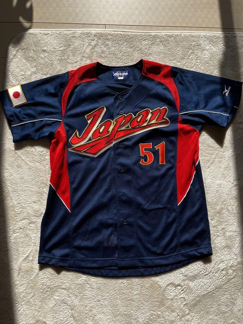 Amazon.co.jp: MサイズWBCイチローユニフォーム日本優勝祝 : おもちゃ