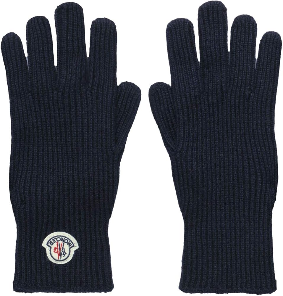 Amazon | [モンクレール] グローブ ダークブルー M 0051800 04957 742