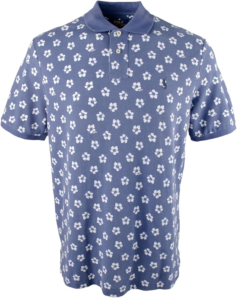 POLO RALPH LAUREN Men's Aloha Hawaiian Print Classic Fit Polo