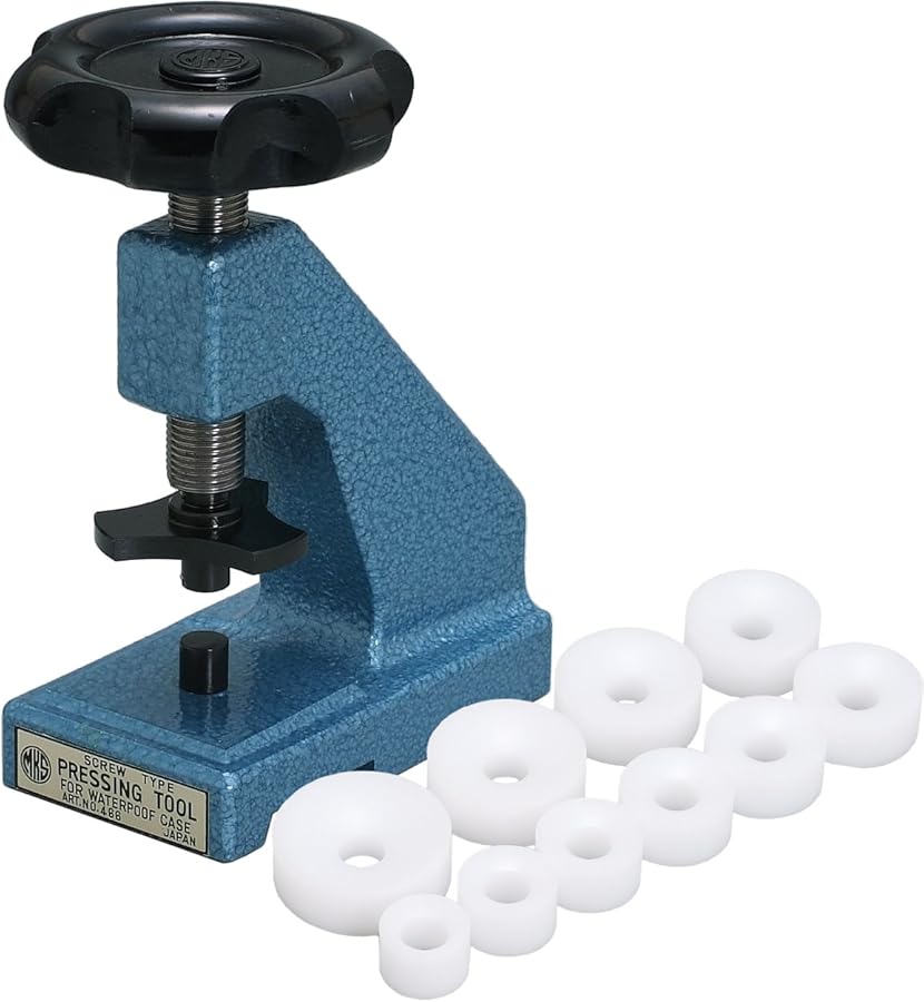 Amazon | MKS 時計工具 明工舎製(メイコー) ネジ式防水押入器プラ駒10