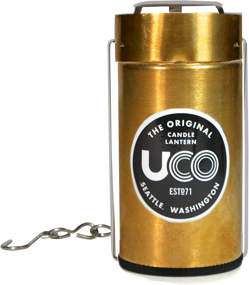 Amazon.co.jp: UCO(ユーコ) キャンドルランタン ブラス 24350