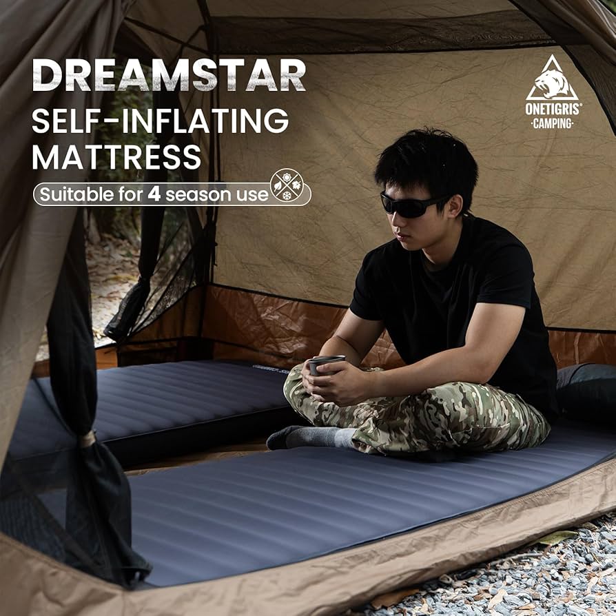 Amazon.com : ONETIGRIS Dreamstar Single Air Mattress, Self