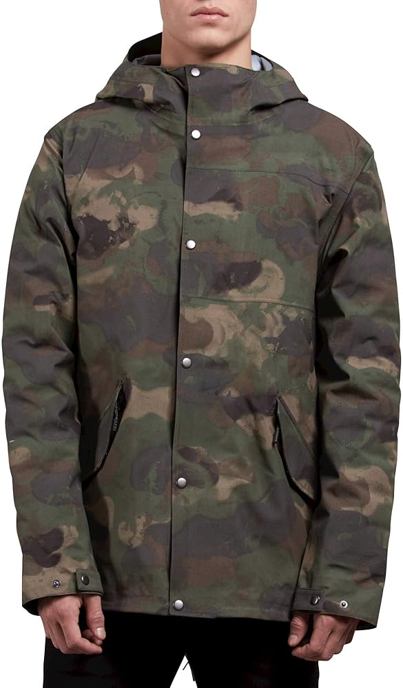 Amazon | Volcom OUTERWEAR メンズ US サイズ: Small カラー: グリーン