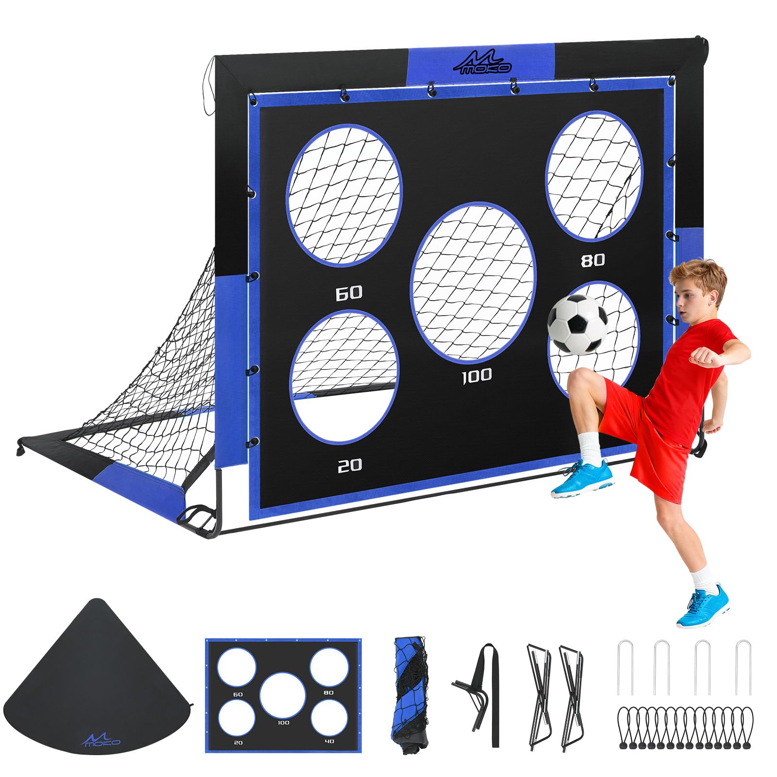 Amazon.com : MoKo Backyard Soccer Goal for Kids - 4' x 3' Portable