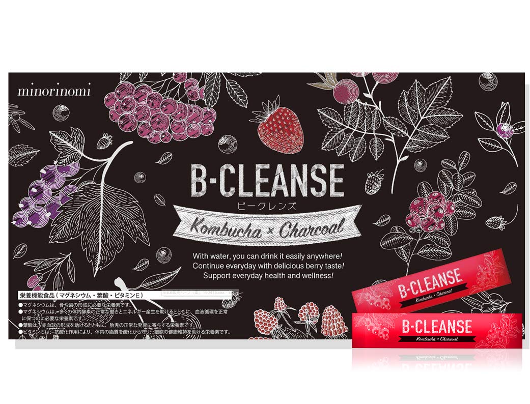 Amazon | minorinomi ビークレンズ B-CLEANSE コンブチャ チャコール