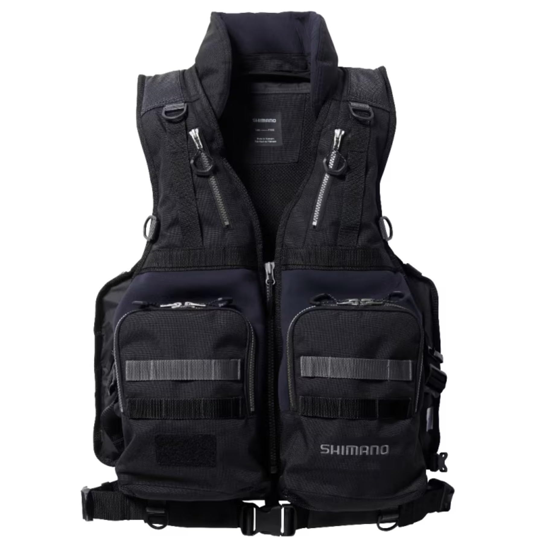 Amazon | シマノ(SHIMANO) ロックショアタフベスト VF-229X ブラック