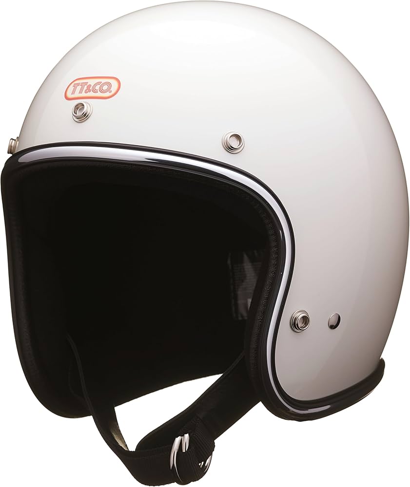 Amazon | TT&CO. バイク ヘルメット ジェットヘルメット スーパー