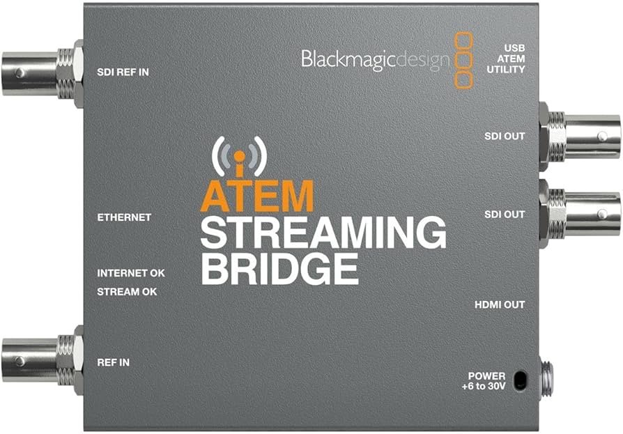 Amazon.com: Blackmagic Design ATEM Streaming Bridge : Electronics