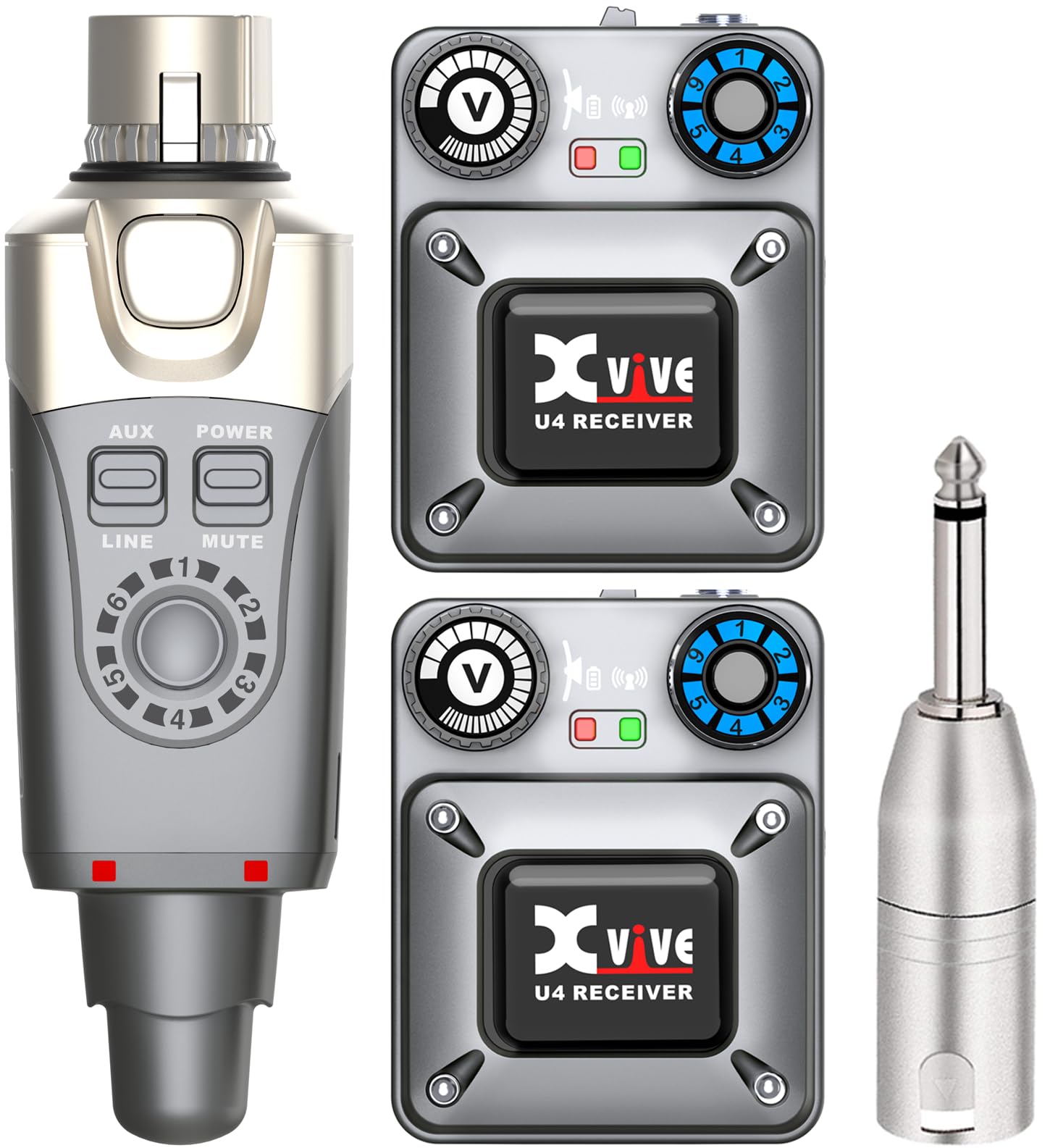 Amazon.com: Xvive U4R2 Wireless in-Ear Monitor System with 2