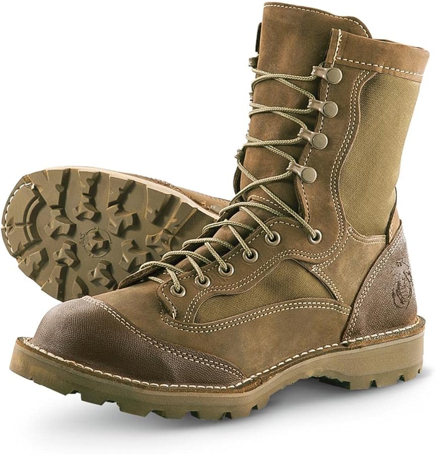 Amazon | Danner USMC メンズ RAT ブーツ, ブラウン, 14 Wide | Danner