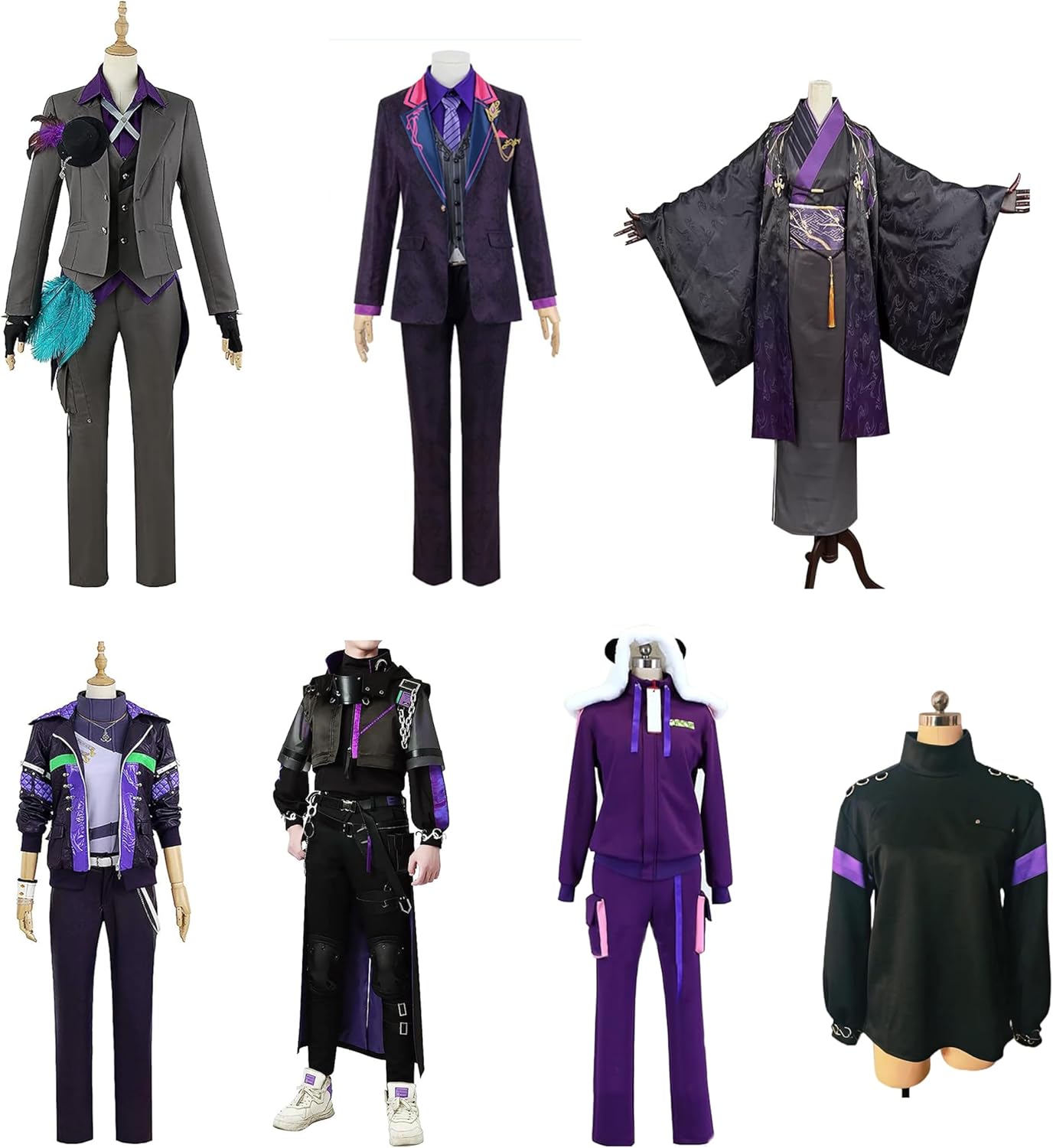 Amazon.co.jp: [CSPY]コスプレ衣装 不破湊 スーツ 和服 コールボーイ