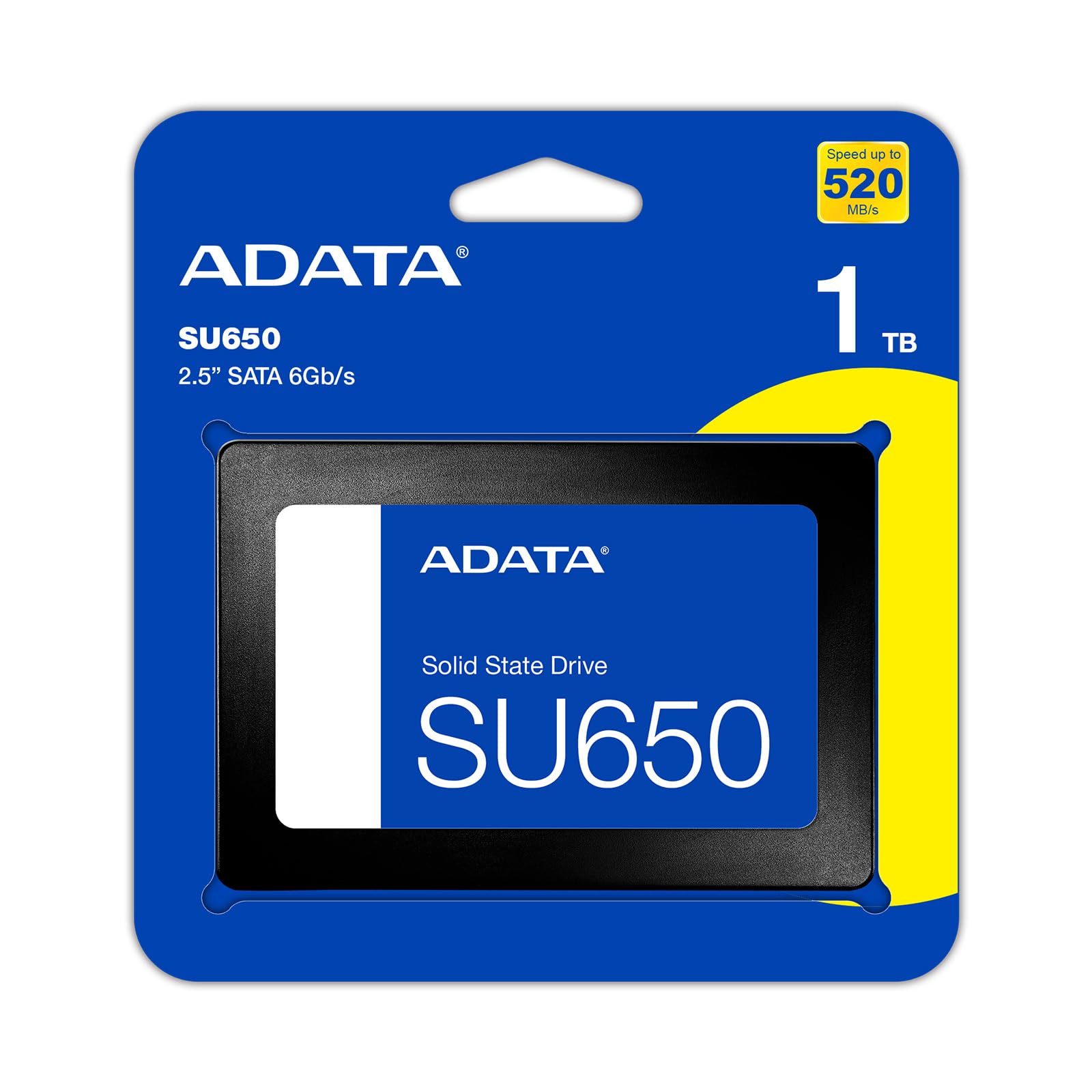 ADATA SU650 1TB 3D-NAND SATA 2.5 inch Internal SSD (ASU650SS-1TT-R