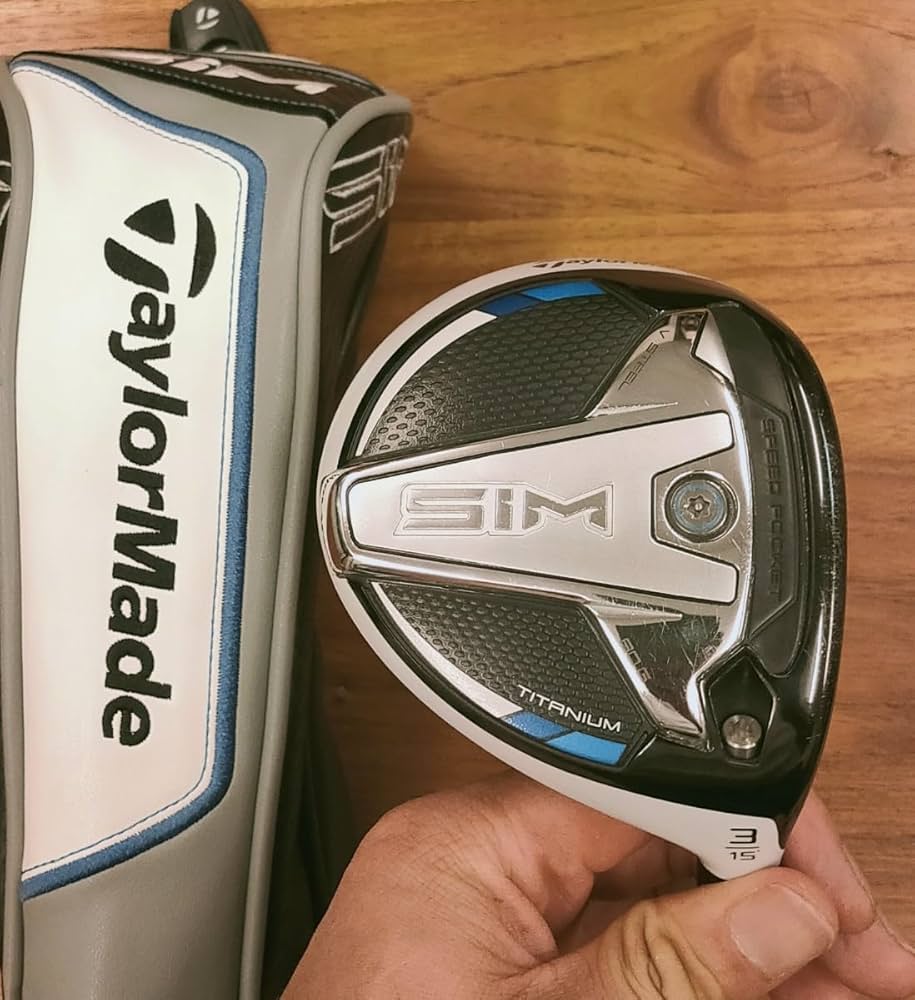 テーラーメイド SIM 3w ヘッド＋ヘッドカバー