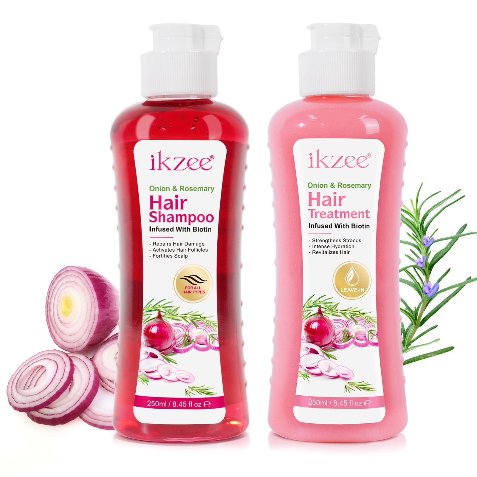 Amazon.com : Onion Biotin and Rosemary Shampoo and conditioner