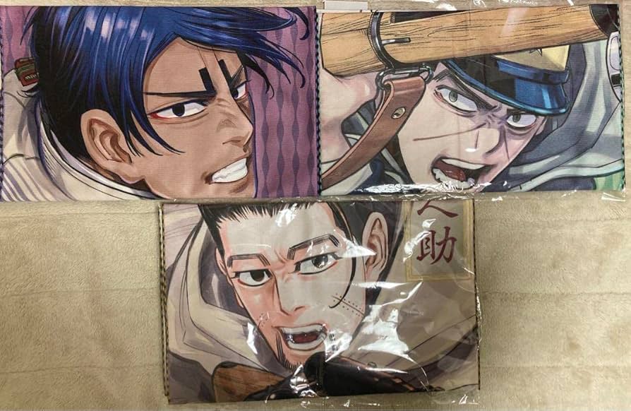 Amazon.co.jp: ゴールデンカムイ 大判タオル 尾形百之助 月島軍曹 鯉登