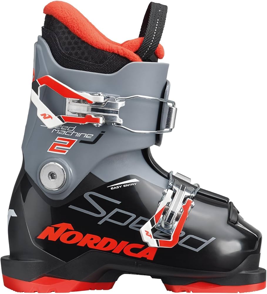 Amazon.com : Nordica Speedmachine J2 Kid's Alpine Ski Boots (Black