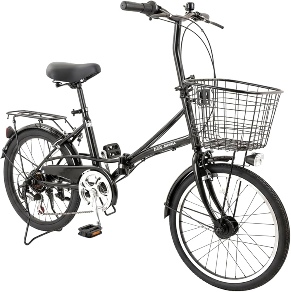 Amazon | 折りたたみ自転車 20インチ 軽量 コンパクト シマノ6段変速