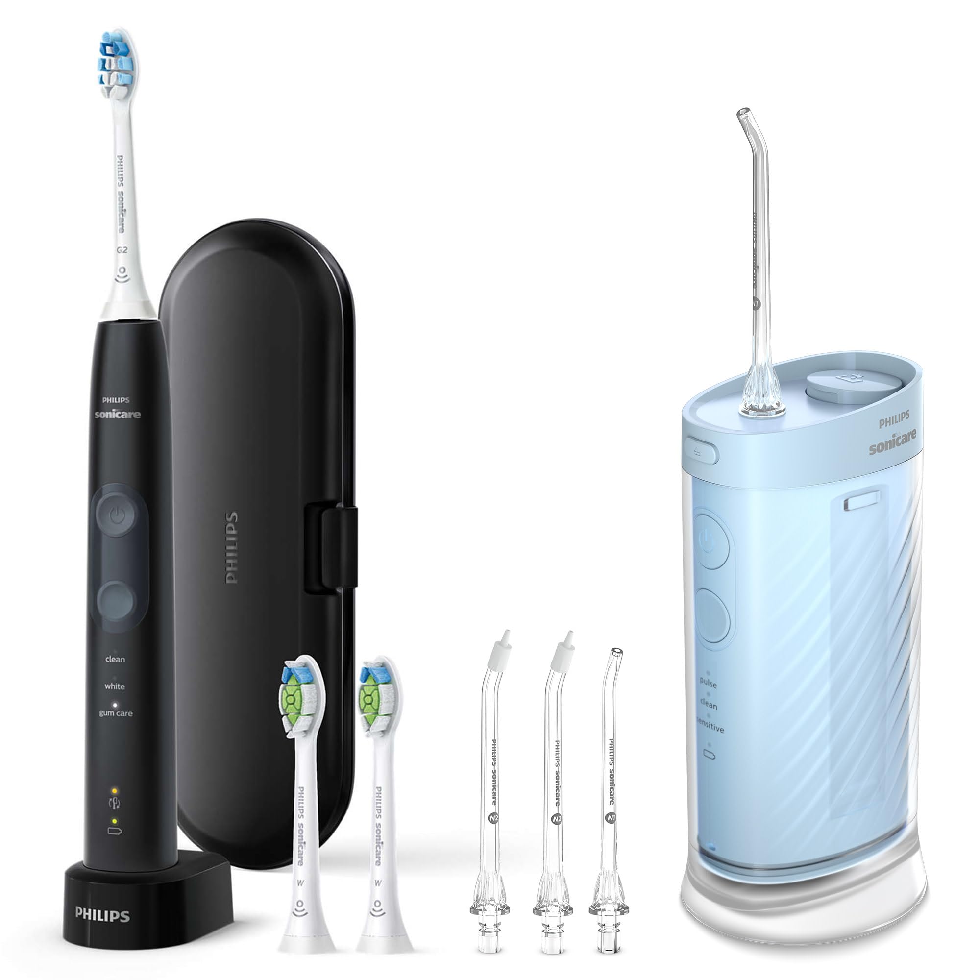 Amazon.com: Philips Sonicare Compact Flosser 1000, Blue