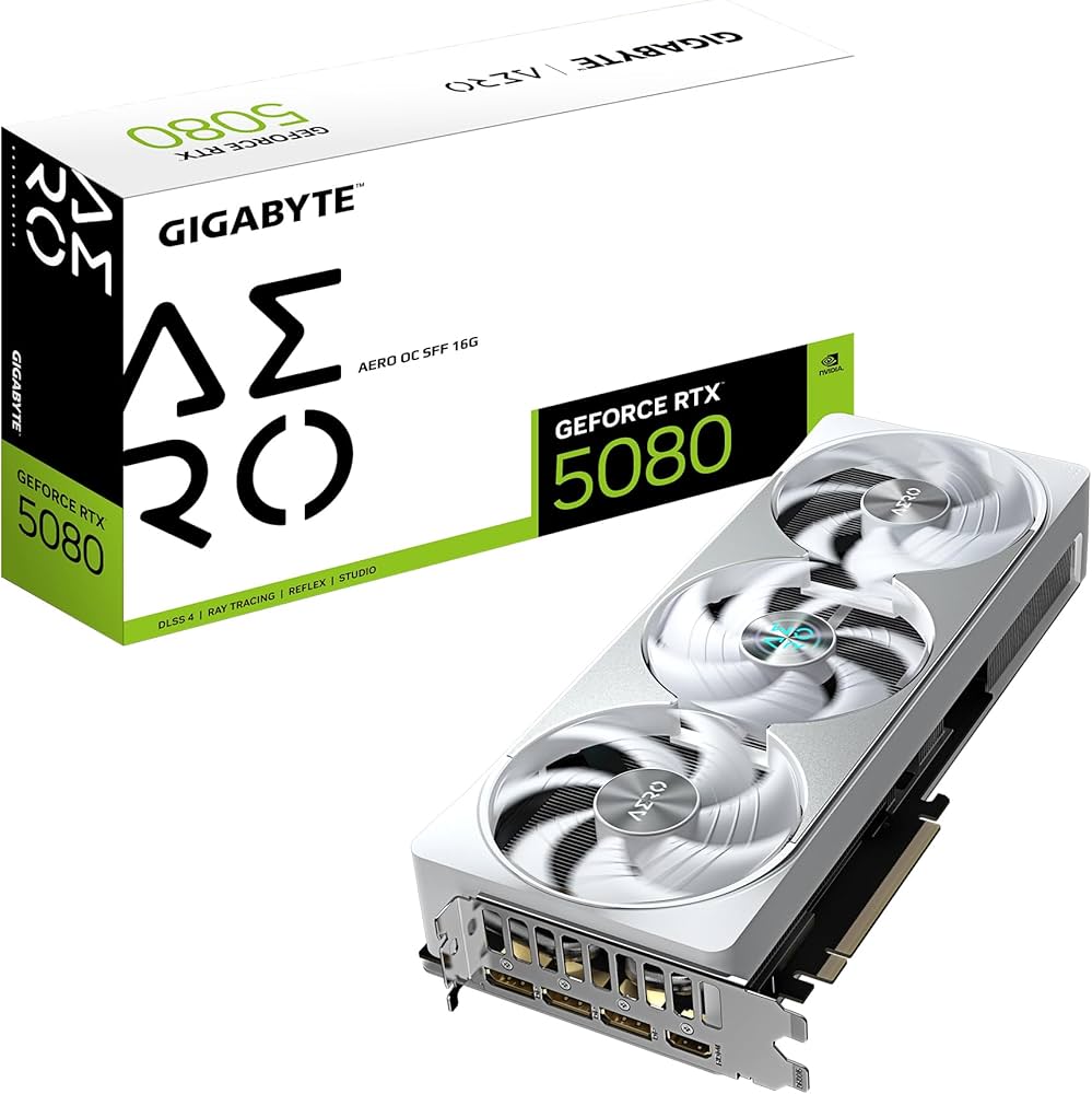 Amazon | Gigabyte GeForce RTX 5080 AERO OC SFF 16G グラフィック