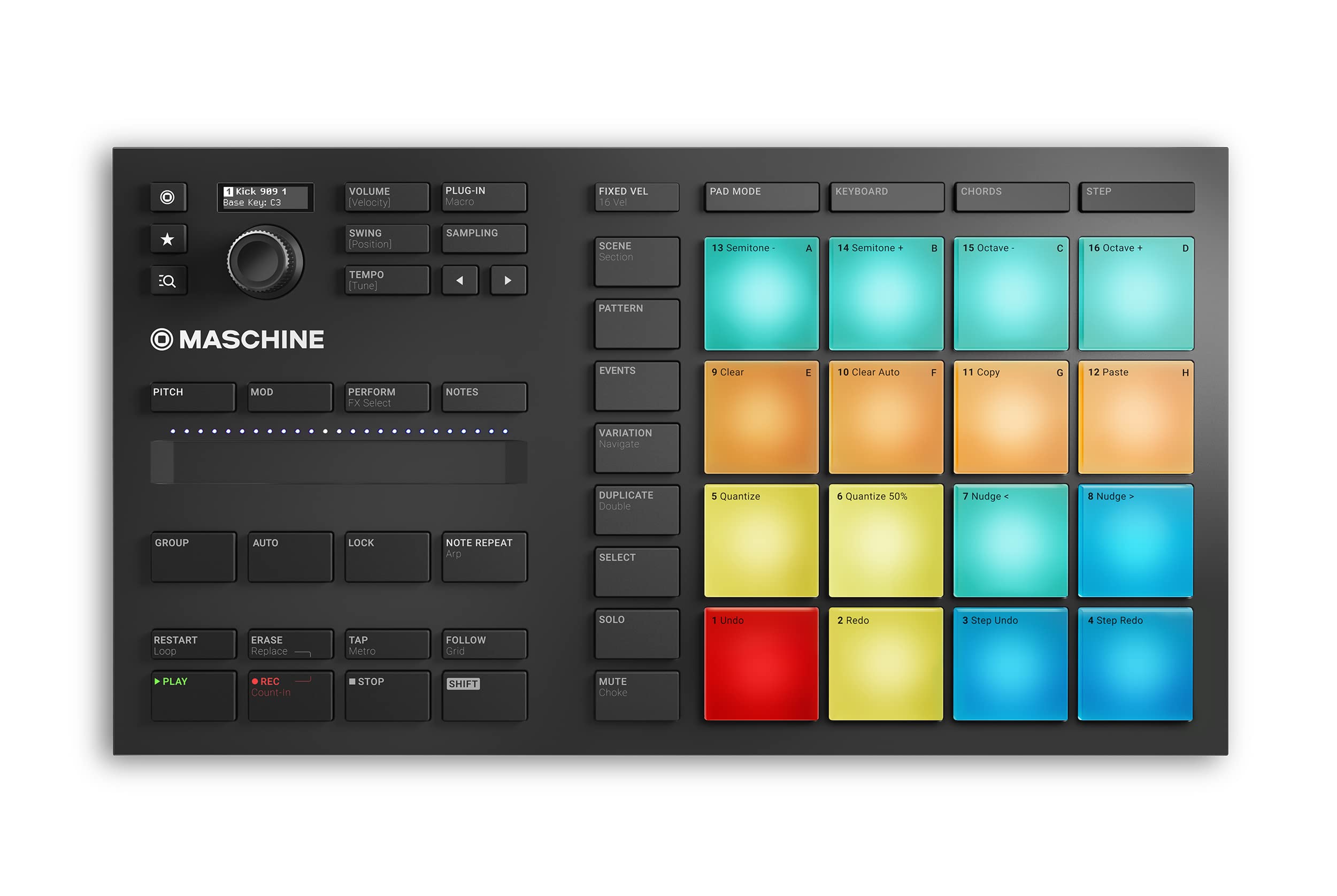 Amazon.com: Native Instruments Maschine Mikro Mk3 Drum Controller