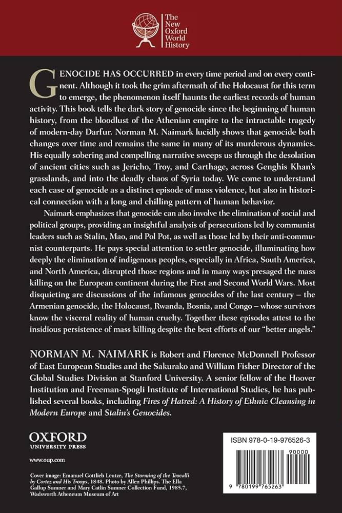 Amazon.com: Genocide: A World History (New Oxford World History