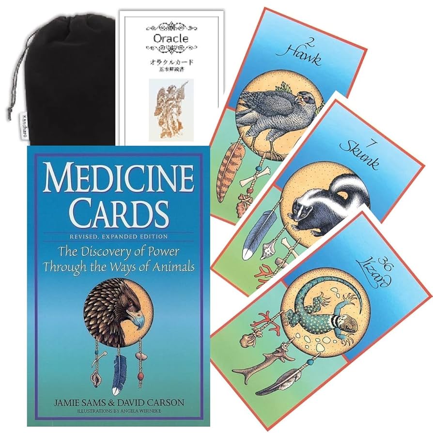 ☆絶版☆希少レア！自然と共に生きる！メディスン・カード 日本語版