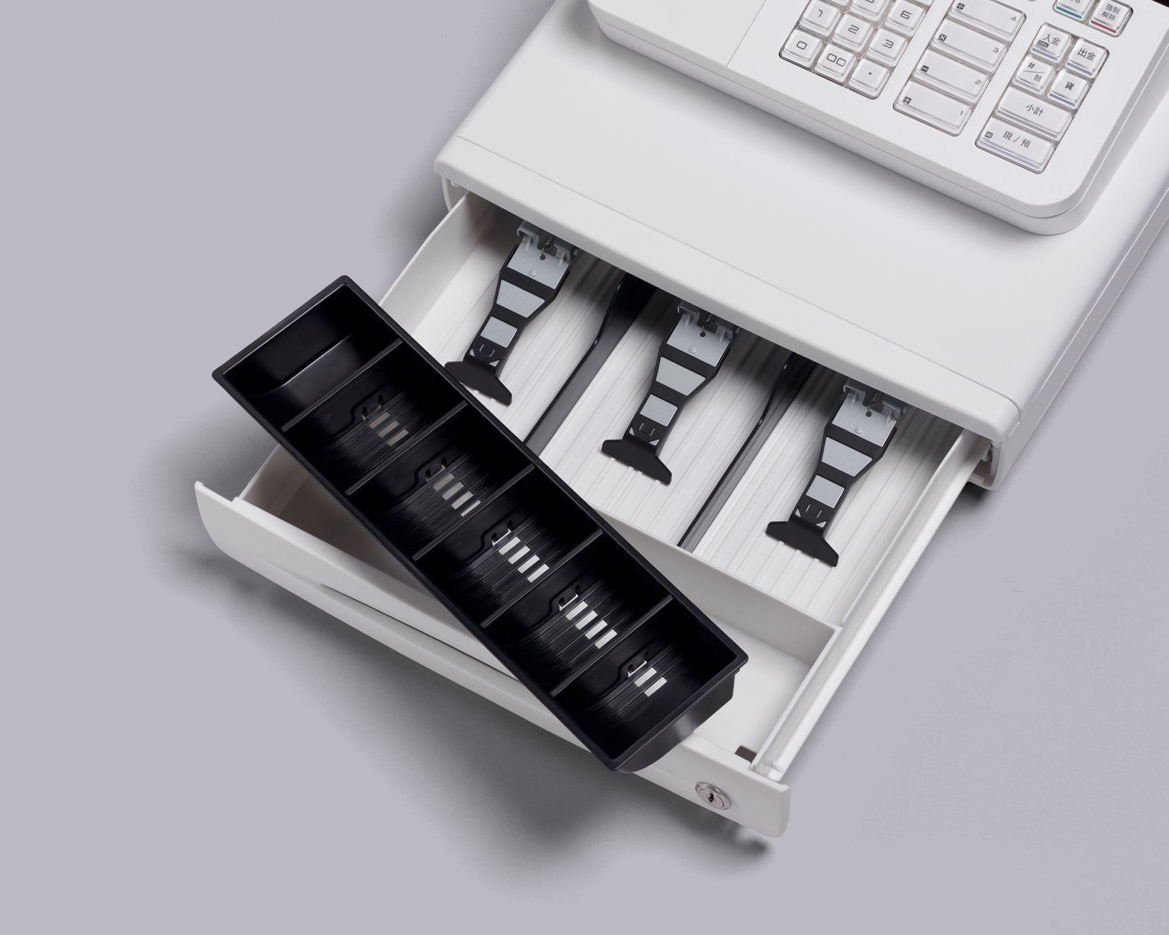 Amazon | カシオ レジスター 4部門 小型ドロア 110ER | レジスター本体