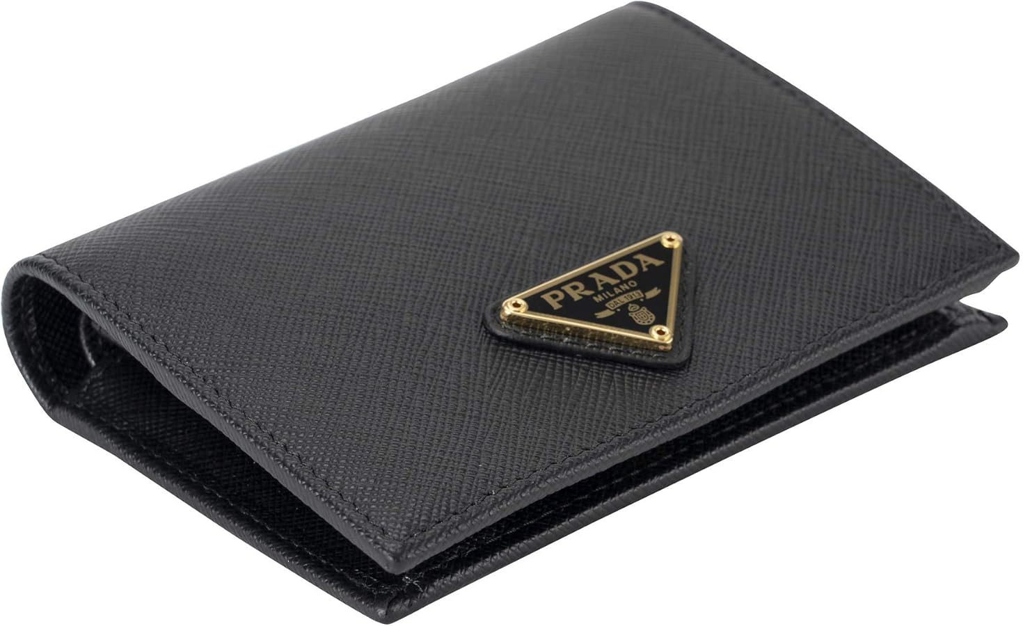 Amazon | [Prada] プラダ 2つ折り財布 1MV204 QHH F0002 サフィアーノ