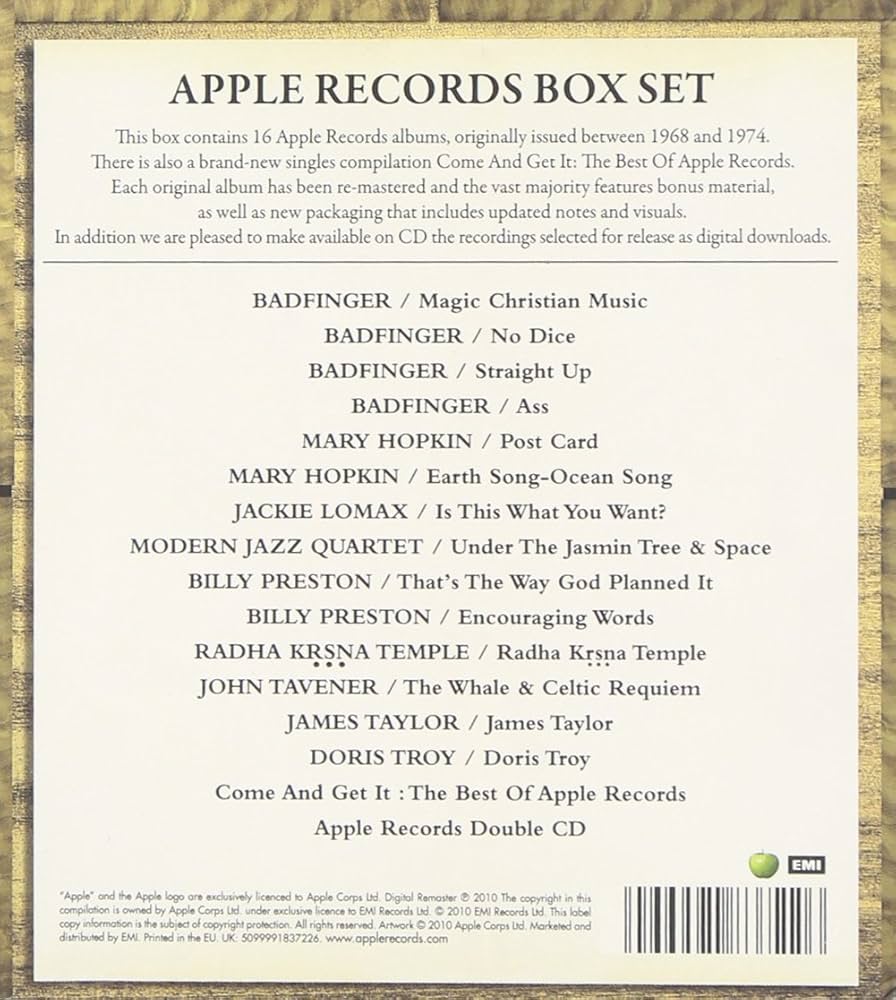 Amazon.com: Apple Records Box Set[17 CD Box Set]: CDs & Vinyl