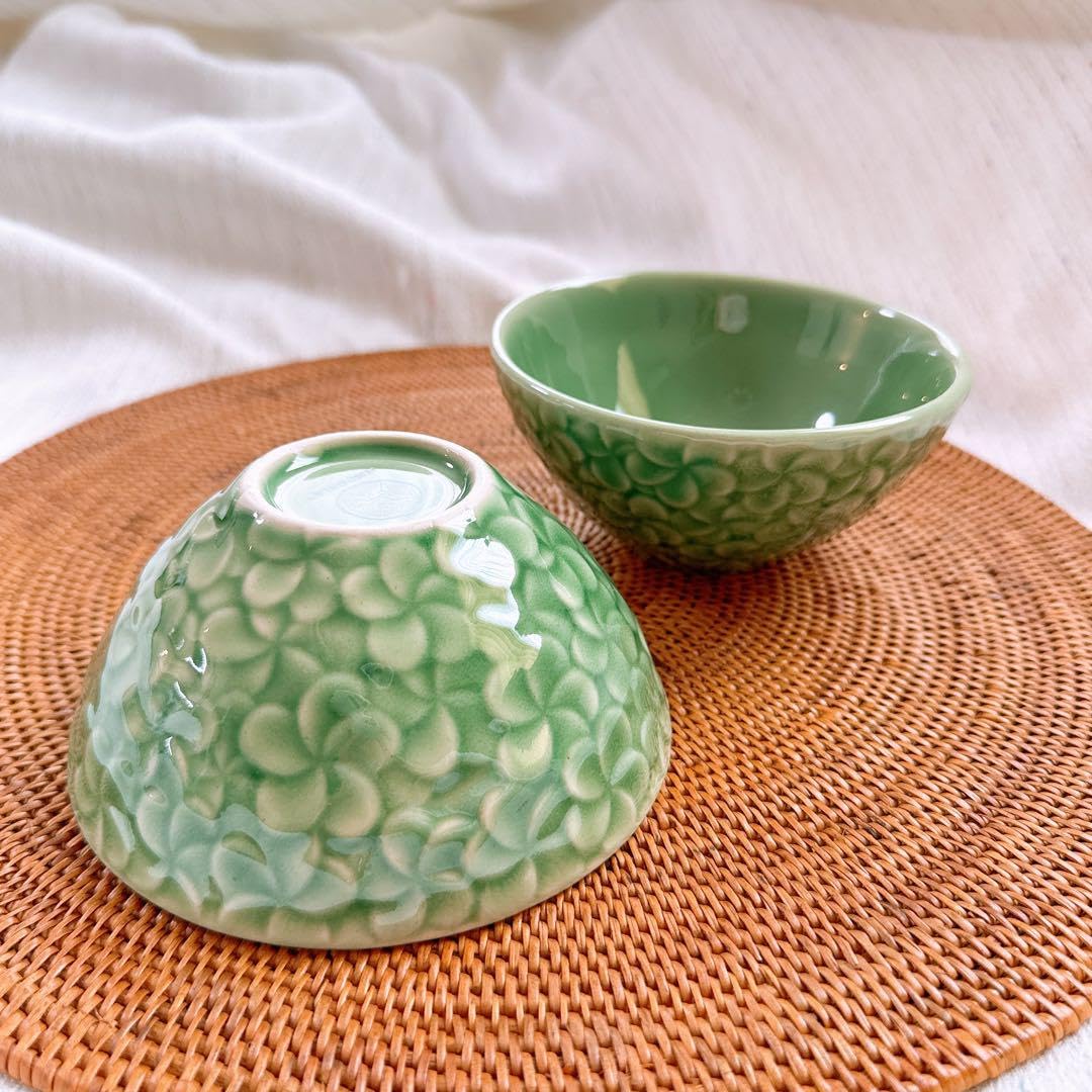 Amazon.co.jp: JENGGALA新 ジェンガラケラミック お茶碗 ご飯茶碗