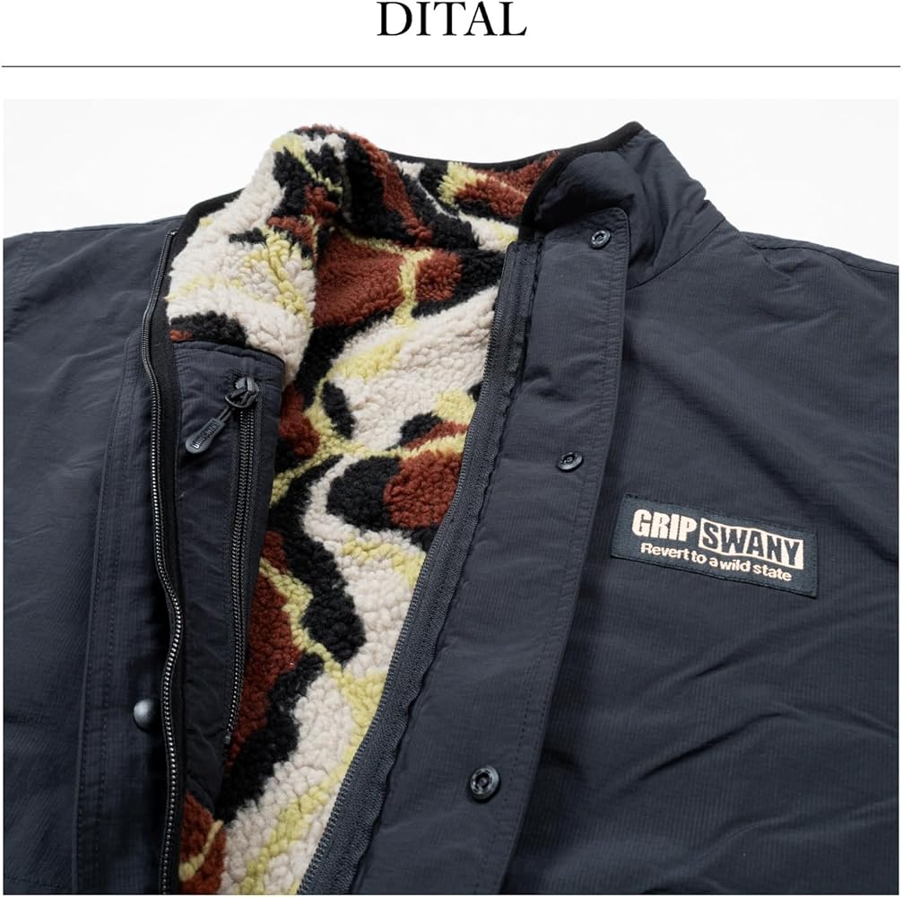 Amazon | [グリップスワニー] 別注 REVERSIBLE JKT 4.0 リバーシブル